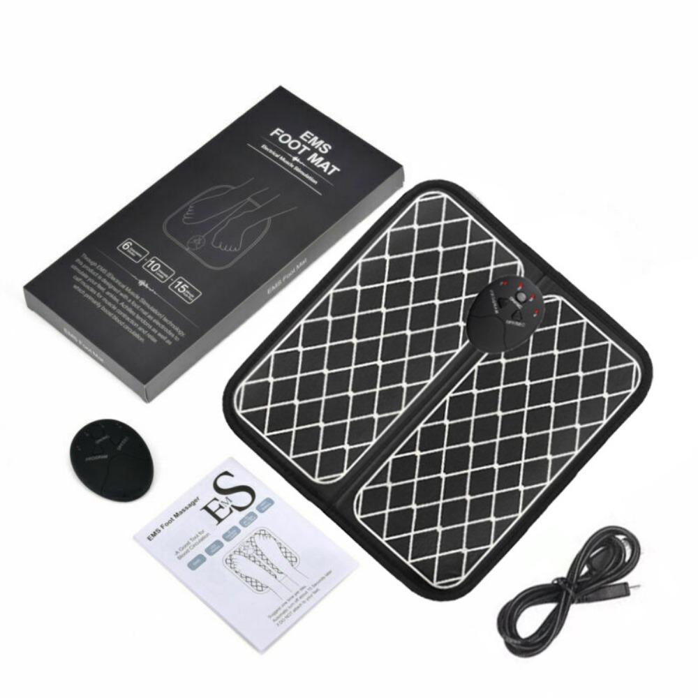 Low Frequency Electric Foot Massager Wireless Foot Muscle Stimulator Mat Relieve Pressure