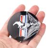 4Pcs For Ford Focus MK4 Explorer Mustang Fiesta MK7 Ranger Car Wheel Tire Center Hub Cap Badge Sticker Cover Auto Accessories