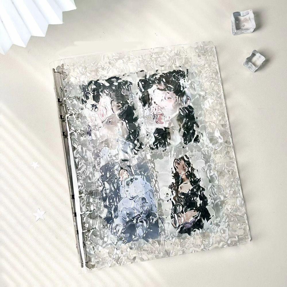 Водная рябь Прозрачный настольный фотоальбом с отрывными листами DIY Съемный декор для фотоальбома