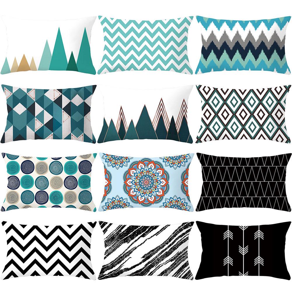 Геометрический круг треугольная волна наволочка наволочка диван-кровать автомобиль кафе декор