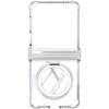 Galaxy Z Flip 8 Case With Air Cushion Corners Magnetic Adsorption 360 Rotating Stand Silicone Protective Cover