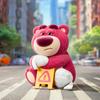 52TOYS x ИСТОРИЯ ИГРУШЕК ЛОТСО Очаровательный Босс Серия Фигурка-Сюрприз, 9 см, Флок, Популярный Персонаж, Предварительно Окрашенная, Фигурка Гашапон,