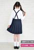 Elementary School Uniform Pleated Skirt Kids Girls Navy Blue B Body [SCHOOL UNIFORM] 130B-170B (170B)