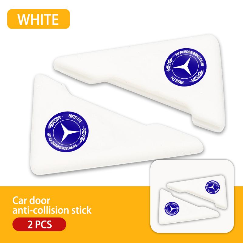 Car Door Corner Protective Anti-Collision Strip Silicon For Mercedes Benz C180 C300 W124 W176 W177 C200 C260 GLC CLE CLA AMG