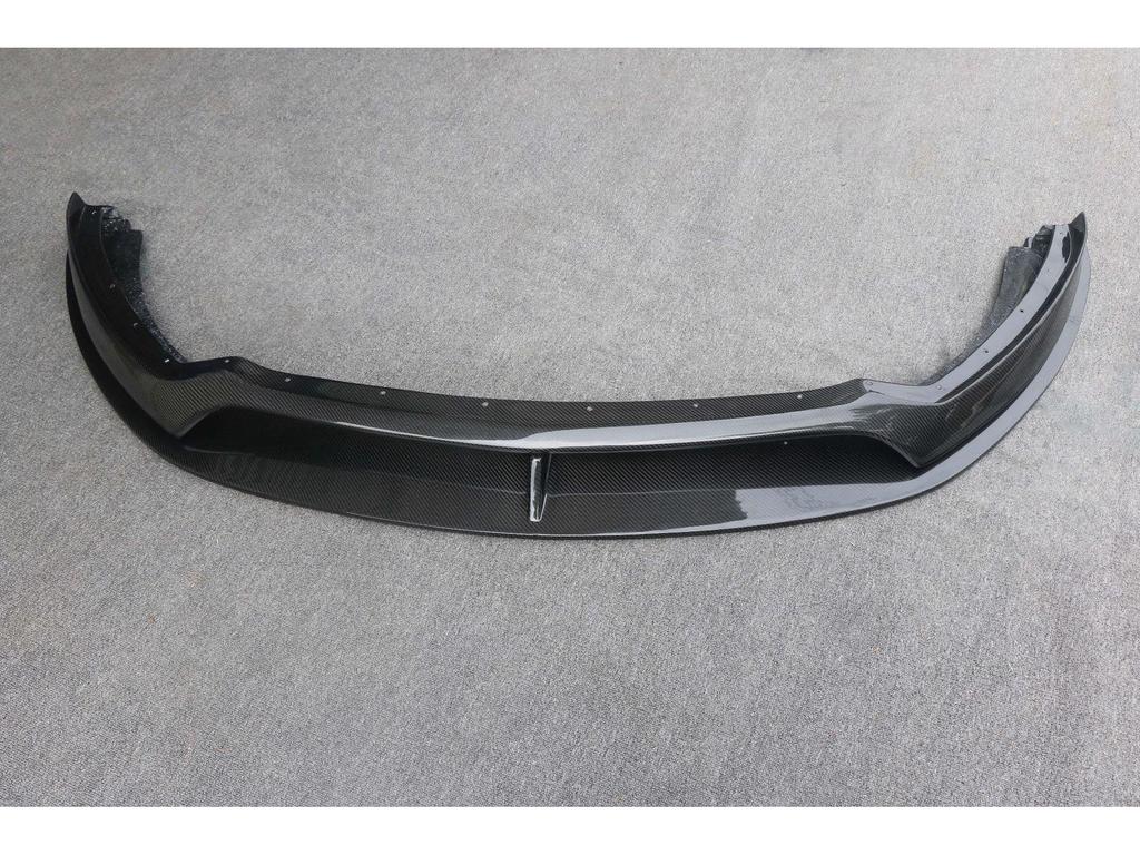 15-17 Ford Mustang Карбоновый передний сплиттер обвес