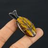 Tree of Life Tiger Eye Gemstone Copper Wire Wrap Handmade Pendant Jewelry For Gift