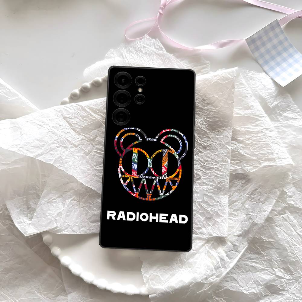 Чехол для телефона Rock-группы Radiohead для Samsung S 24 Fe 25 Ultra Plus 20 Lite 21 30 22 23 24 22 Ultra 5G Fundas