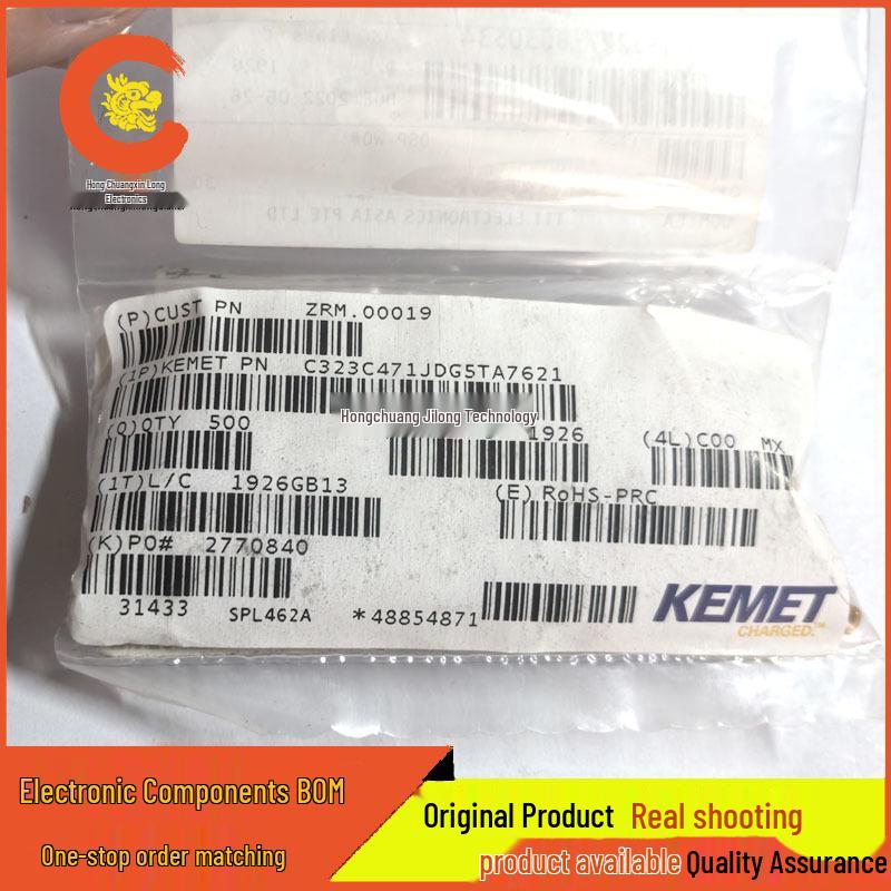 KEMET Ceramic Capacitor 1KV 470PF 471