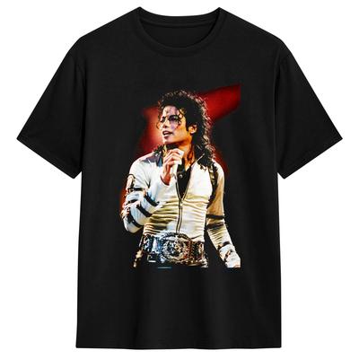 Футболка унисекс Michael J Jackson Smooth Criminal Live Bad World Tour, забавная, пляжная, модная, крутая, дешевая, оверсайз