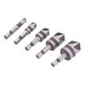 5PCS Countersink Drill Bits 82 Degree 5 Flute Hex Shank Drill Bit Set High Speed Steel Wood Punch
