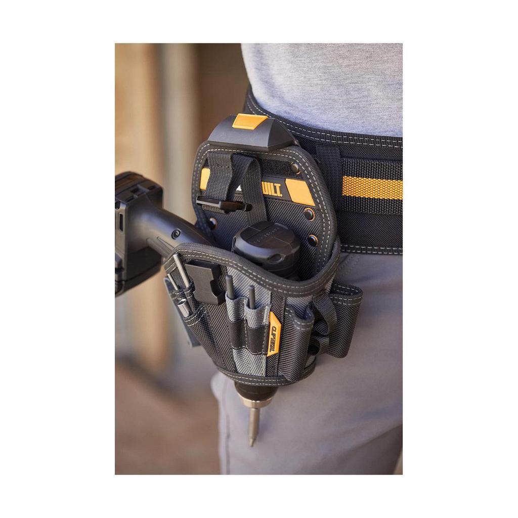 Toughbuilt tou-ct-20-l tool holder 13 pockets Black