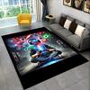 Cartoon Gamer Game Gamepad Area Rug, Carpet Rug for Living Room Kids Bedroom Sofa Kitchen Doormat Decor,Child Non-slip Floor Mat