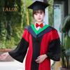 Graduation Cap And Gown Set Class of 2025 Graduate Uniform Academic Doctor Robe with Tassel for High School College Bachelor