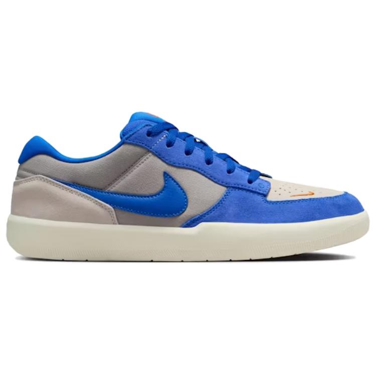 Nike SB Force 58 Текстиль, Кожа Дышащие Скейтбордические Кроссовки Мужские Серый Синий DV5477-011