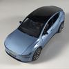 1:24 Модель Y Рестайлинг Внедорожник SUV Металлический Литой Модель Автомобиля Мальчишеский Высокая Симуляция Миниатюрный Праздничный Подарок Украшение Игрушка