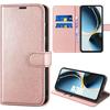 Protective Case - BOOLING - for Samsung Galaxy A36/A56 5G - Shockproof - Synthetic Leather - Pink