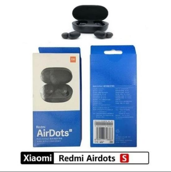 Xiaomi Redmi Airdots S Wireless Earphone + Microphone Black для смартфона и планшета