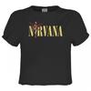 Amplified Womens/Ladies In Utero Nirvana Crop Top