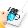 Портативный адаптер считыватель-записывающее устройство NFC RFID ACR122U ISO 14443A/B ПО в белом цвете Считыватель IC-карт Бесконтактный считыватель-записывающее устройство