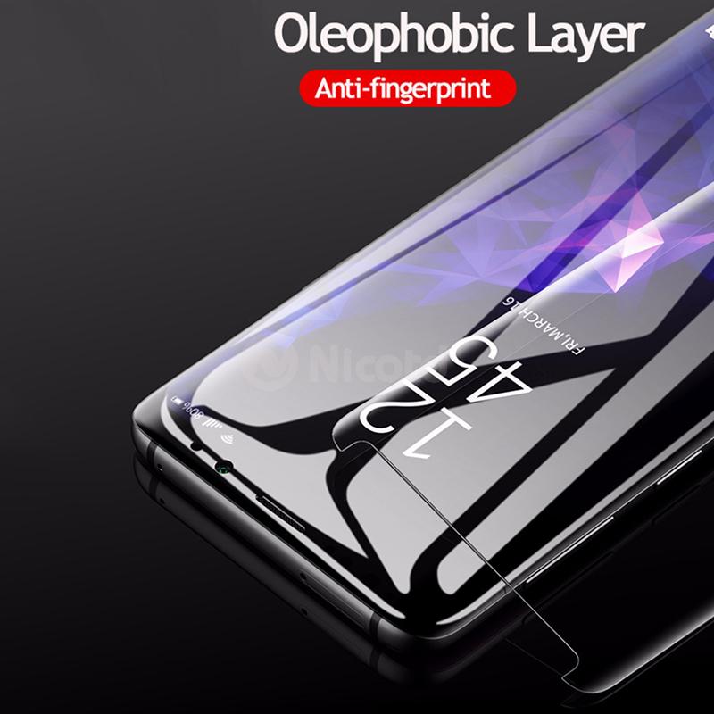 УФ Закаленное Стекло Пленка Для Samsung Note 9 S10 Полностью Жидкий Клей Защитная Пленка Для Экрана Для Samsung Galaxy S8 S9 Plus S7 Edge Note 8 S10