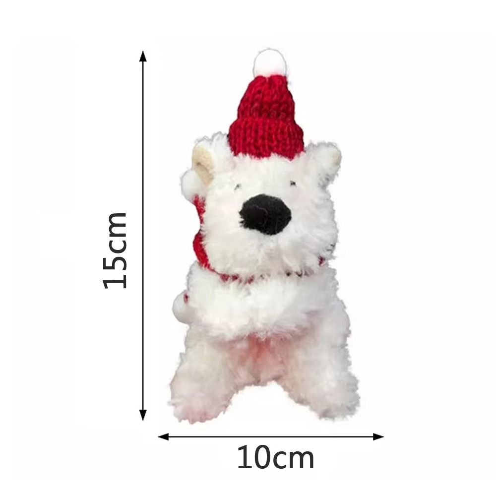 Клатч-украшение West Highland White Terrier Мультяшные куклы Декорация бампера автомобиля Подвесное украшение Щенячье декоративное
