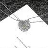 Sun Moon Star Couple Necklace Pendant Projection Necklace