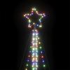 LED Christmas Tree 789 Multicolor LEDs 476 cm