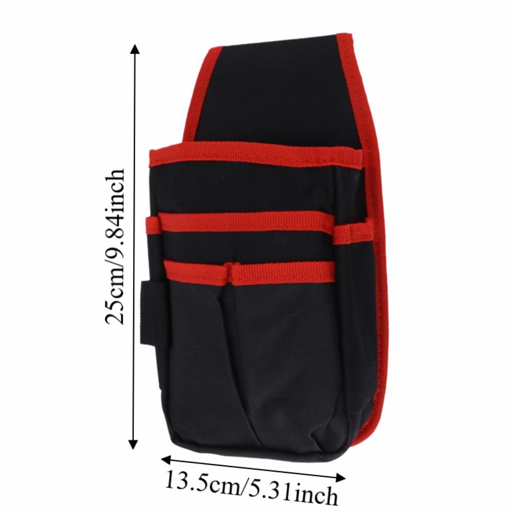 Oxford Cloth Tool Pouch Heavy Duty Utility Tool Belt Tool Waist Bag  for Carpenters Mechanics