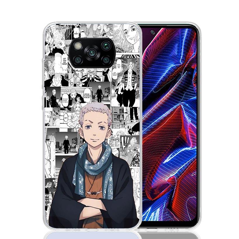 Чехол для телефона Аниме Токио Мстители Для Xiaomi Poco X7 X6 X5 Pro F7 Ultra Redmi 15C 15 13 13C 12 12C 10 10A 10C 9 9A 9C 9T Обложка Po