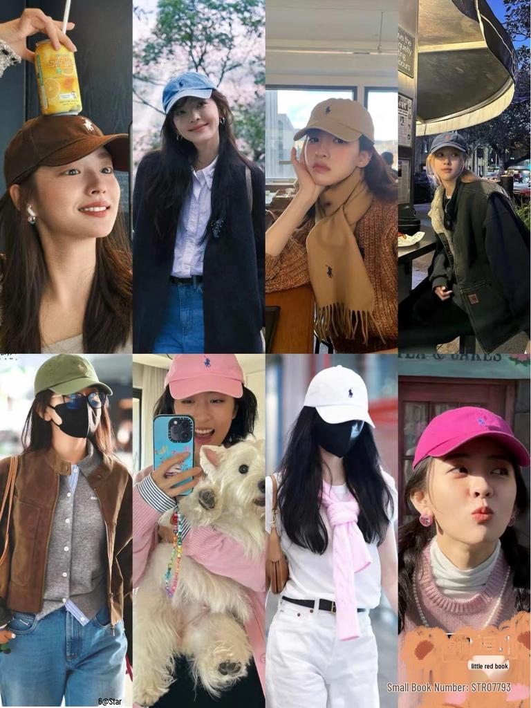 RL Ralph Gray Бейсболка-поло с вышивкой логотипа-лошадки - Унисекс, мягкий верх