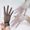 Fishnet Mesh Glove Fashion Women Lady Nightclub Elegant Style Party Gloves