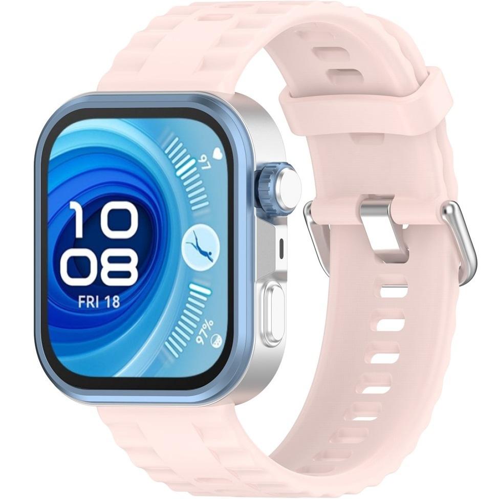 Silicone Strap for Huawei Watch Fit 4 / 4 Pro / 3, Pink
