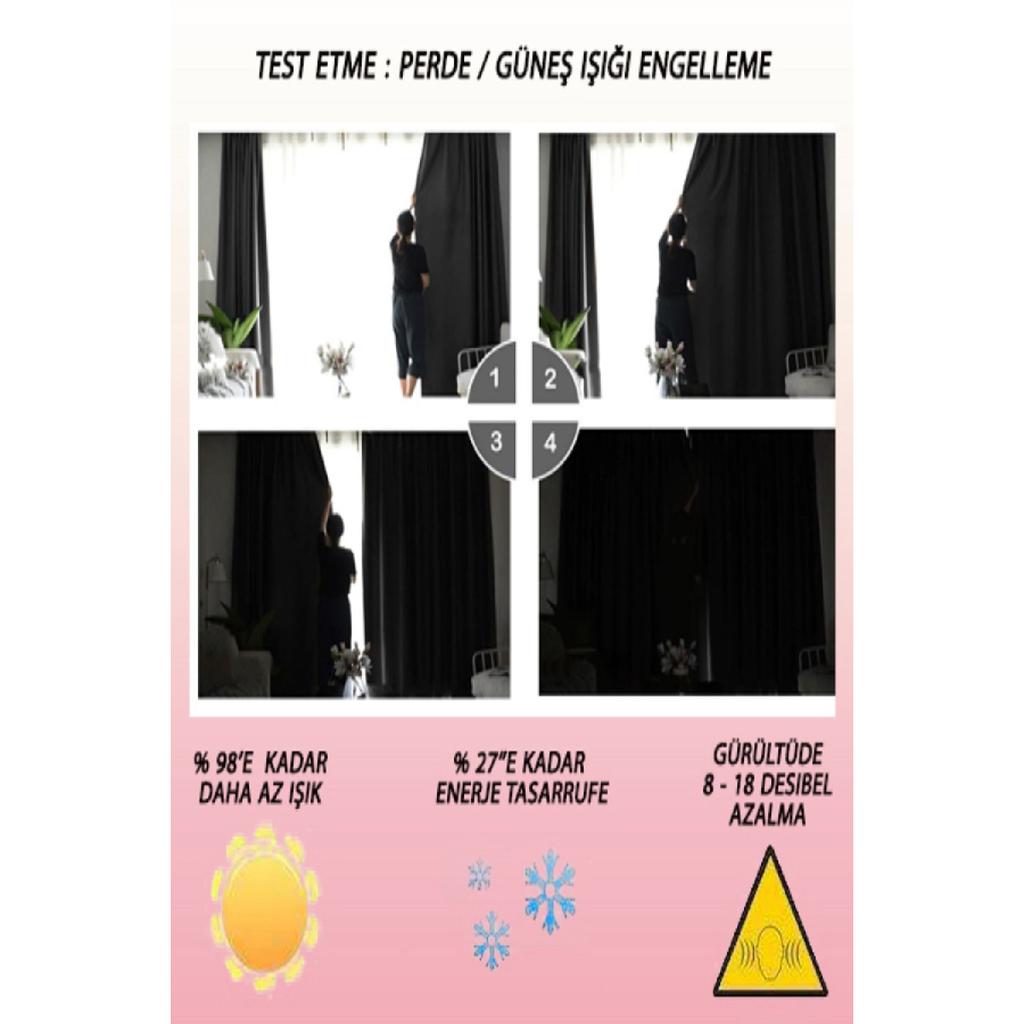 Бежевая штора Blacky Blackout Fund