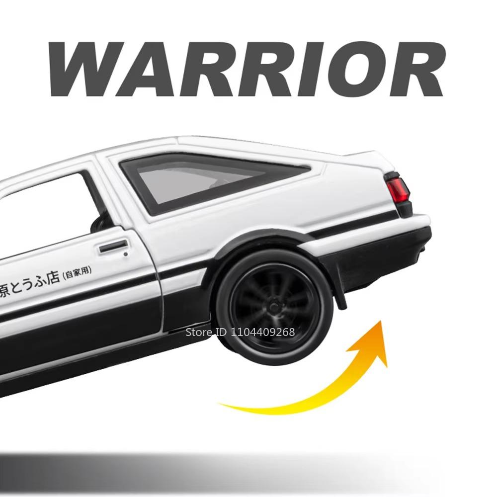 1:Масштаб 36 Ae86 911 Сплав Литой Модель Игрушки Машины Открывающиеся Двери Со Звуком Светом Инерционные Миниатюрные Транспортные Средства Детская Игрушка Подарки