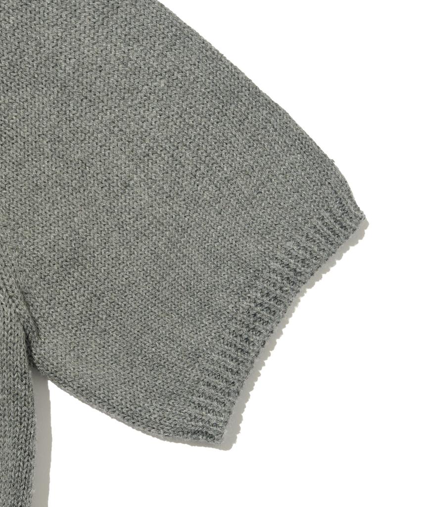 ROIDESROIS Light Touch Short Sleeve Knit (Charcoal)