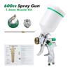 Профессиональный набор краскопультов HVLP с соплом 1,4/1,7/2,0 мм, пневматические краскопульты с гравитацией, инструменты для покраски автомобилей