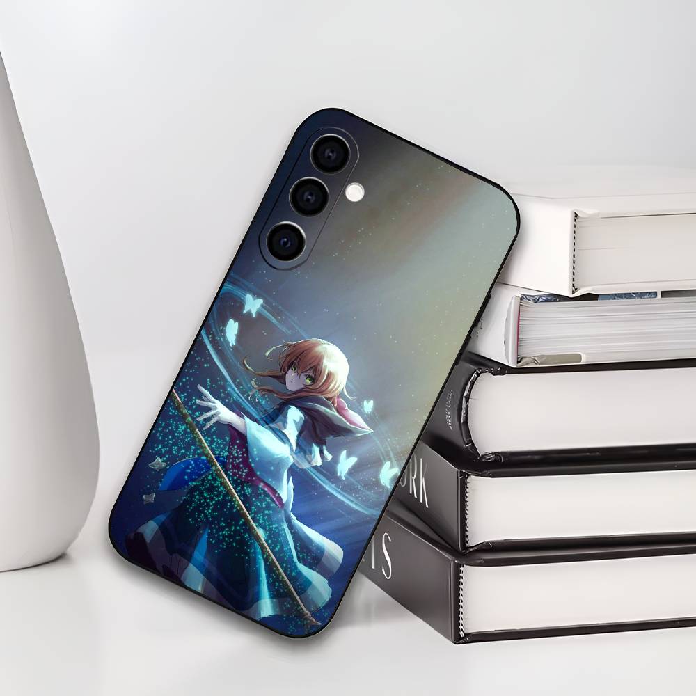 S-Silent Аниме W-Ведьма Чехол для телефона Силиконовый Мягкий Для Samsung Galaxy A73,A72,A71,A70,A53,A52,A51