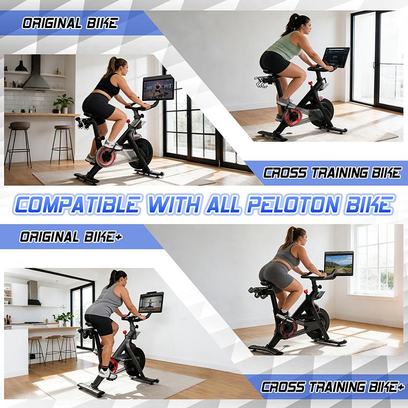 BUCKLOS Bicycle Pedal Toe Cage Spinning Bike Trainer Cycling Pedal Platform Clamp Cage Adjustable Bicycle Toe Clips Accessories