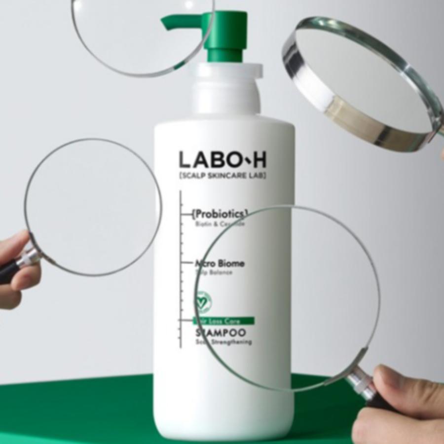 LABO-H Шампунь для укрепления кожи головы, против выпадения волос 610 мл