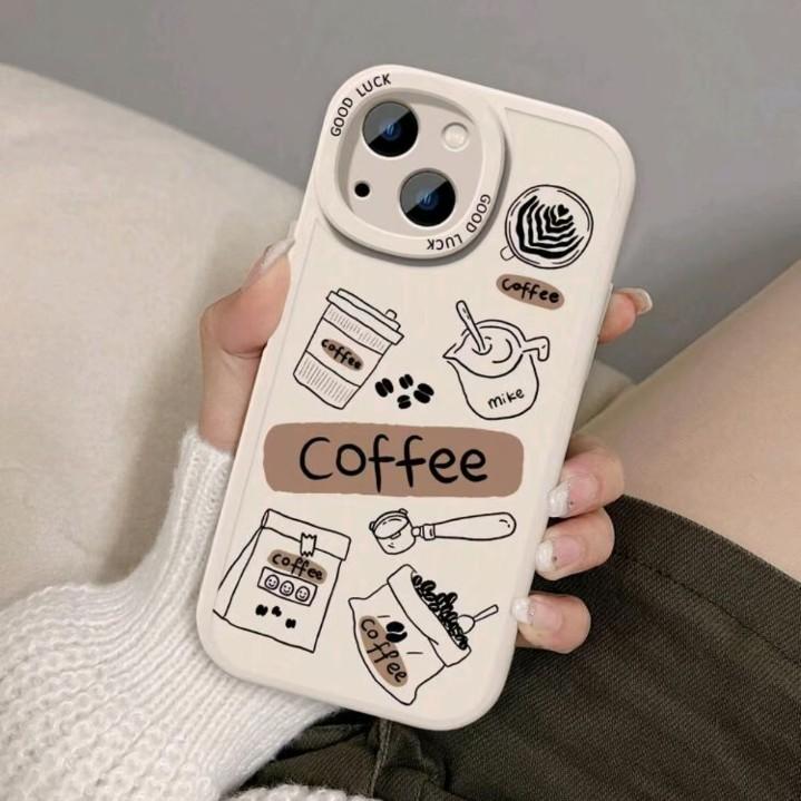 Американский кофе подходит для чехла на мобильный телефон iphone11promax, простой и прозрачный Apple 11 противоударный 11 новый милый