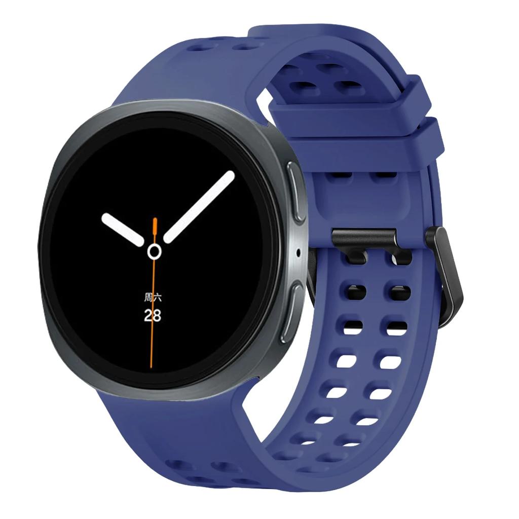 НОВЫЙ Оригинальный силиконовый ремешок для Samsung Galaxy Watch 9 8 40мм 44мм Спортивный браслет для Galaxy Watch 8 Classic 46мм Ремешок на запястье