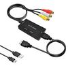 BTtime RCA в HDMI преобразователь AV композитный HDMI преобразователь адаптер HDMI преобразование Старые рекордеры Старые игровые консоли и другие устройства