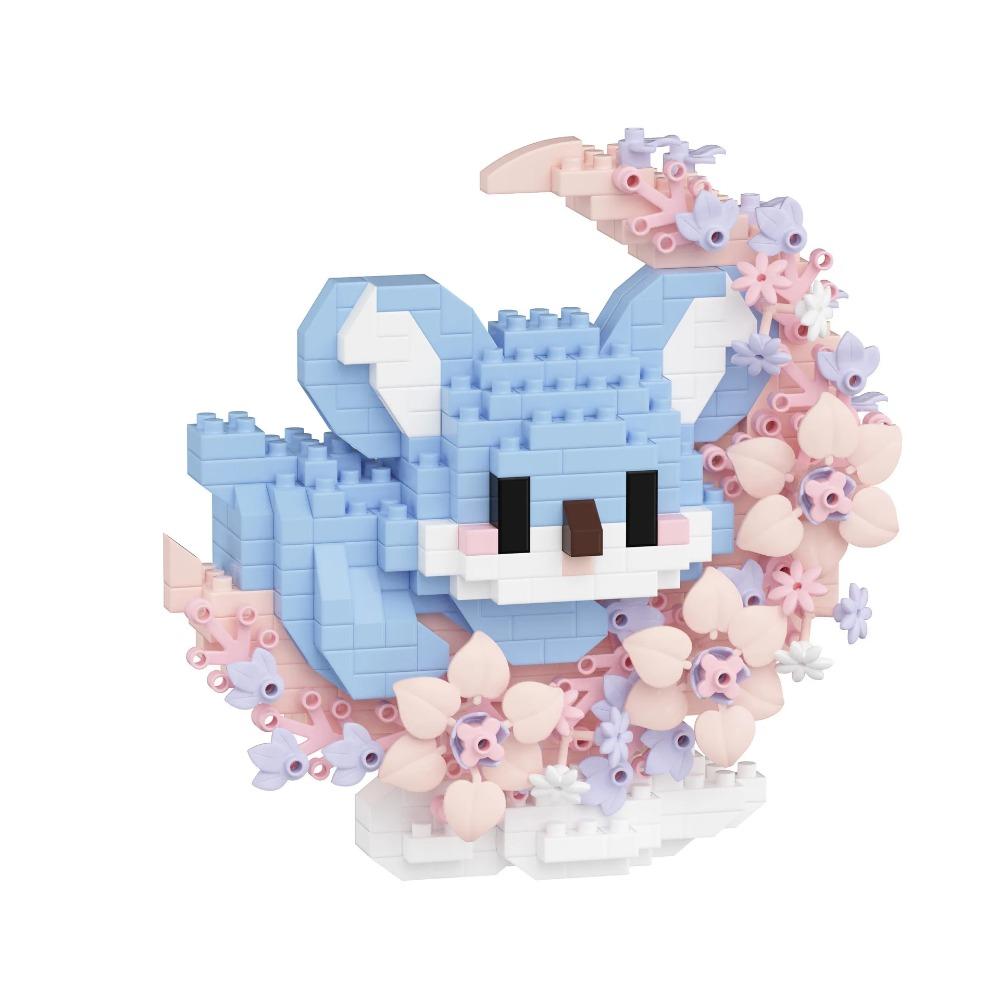 Мини Собака Кошка панда енот Милый Питомец Маленькая Серия Моделей Строительных Блоков Украшения Детская Игрушка Рождественские Подарки на День Рождения для Детей