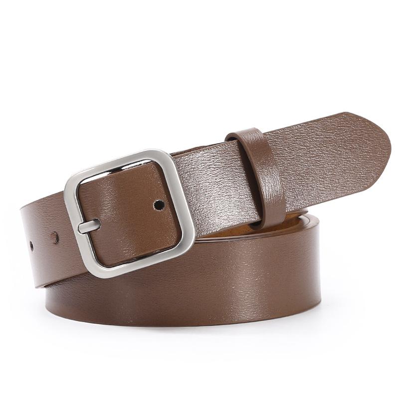 Ремень унисекс из модного термополиуретана из денима - корейский стиль, универсальный, повседневный для студентов