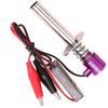 6V  24V Electronic Glow Plug Starter Igniter Fit for Nitro RC Car Engine (Purple)