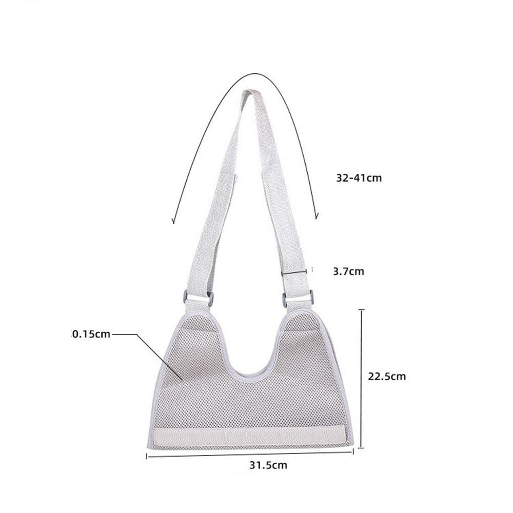 Webbing Shoulder Neck Wrist Protection Belt Gray Breathable Protective Gear Forearm