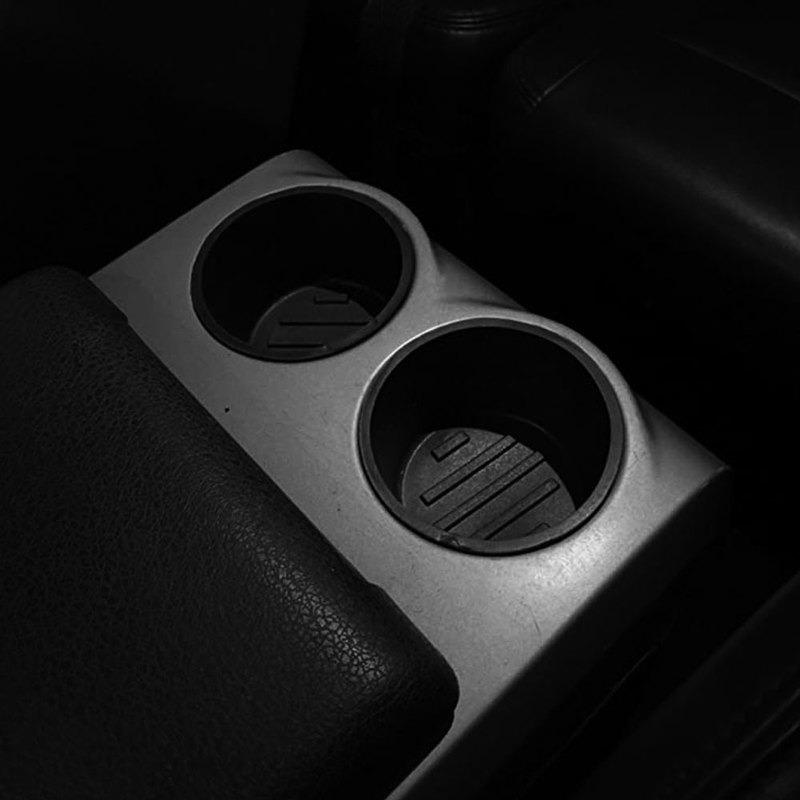 2 шт. для Ford F-150 2009-2014 автомобильный подстаканник задний ряд центральной консоли резиновый подстаканник вставка автомобильный органайзер держатель для кружки