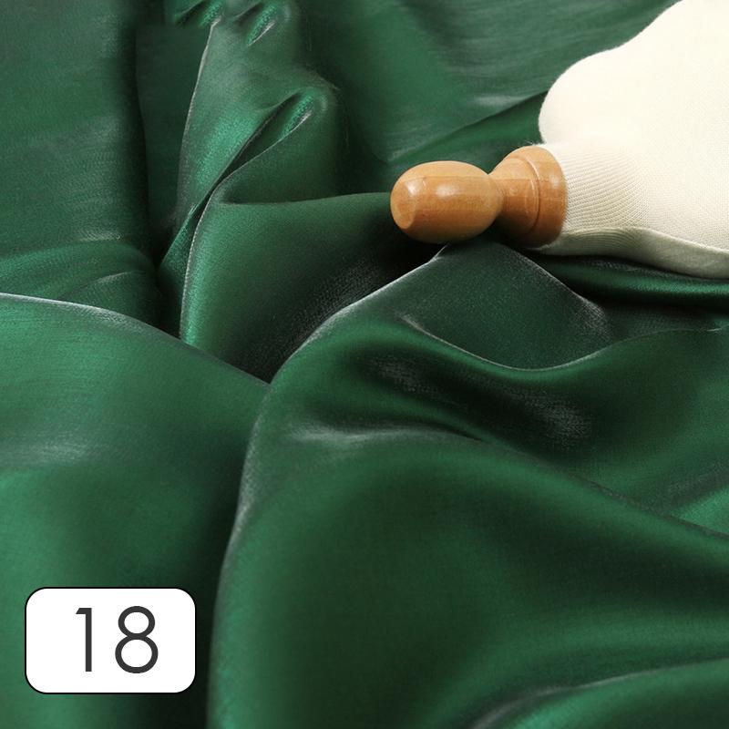 Цветная глазурь шелковый атлас градиентная ткань блестящая яркая шелковистая нежная атласная ткань для самостоятельного пошива свадебного платья рубашки материал