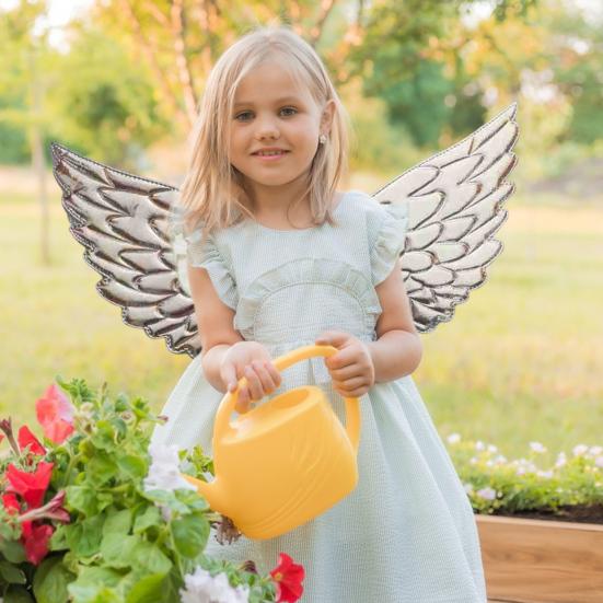 Крылья ангела унисекс костюм аксессуар для взрослых и детей блестящие крылья для косплея реквизит для вечеринки на Хэллоуин сценическое представление