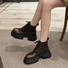 Women's 2024 New Autumn Winter and Autumn Boots Women's Shoes Thick Sole Short Boots Women's Boots 35-40